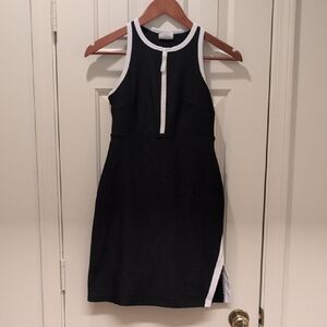 Sage Black and White Casual Sleeveless Dress Or Tennis 🎾 Or ⛳ Girls 14/Women XS